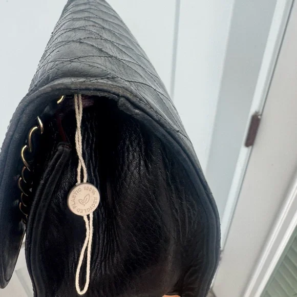 Vintage Chanel Classic Flap Bag Black Quilted Lambskin 24k Gold 1991–1994 - Picture 12 of 17